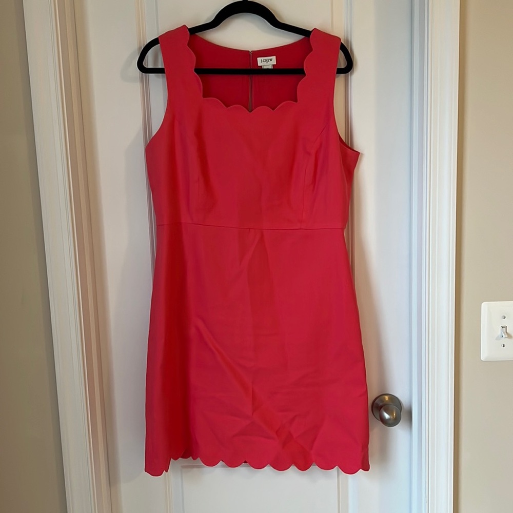 J. Crew Factory scallop detail dress - size 12